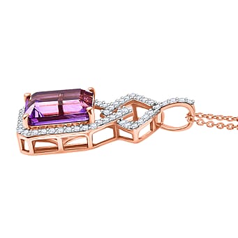 https://tjcuk.sirv.com/Products/44/5/4450952/Rose-De-France-Amethyst-White-Zircon-Pendant-with-Chain-Size-20-Sterli_4450952_3.jpg?w=342&h=342