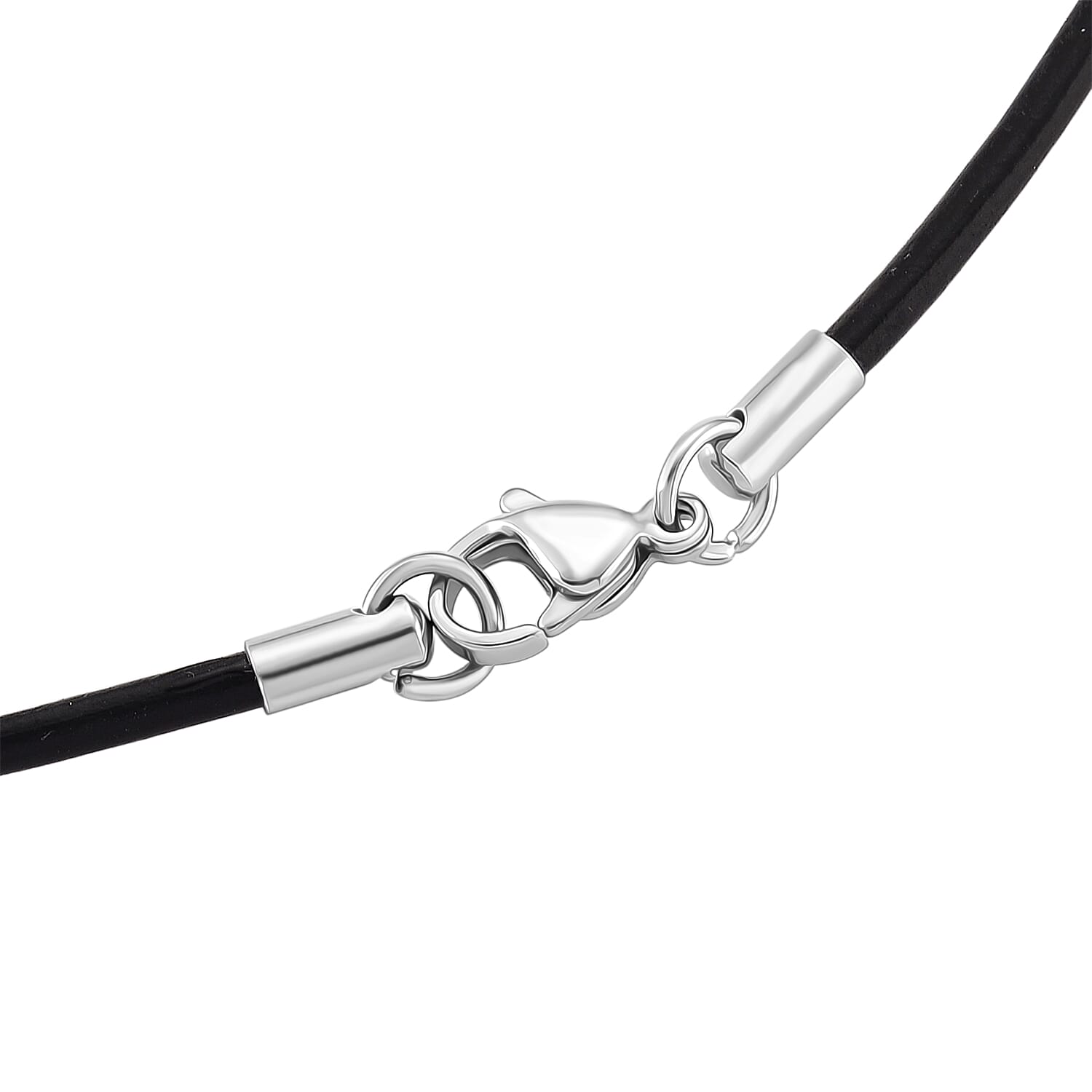 Natural Shungite Carved Pheonix Sterling Silver Pendant with Chain (Size - 20) 95.00 Ct.