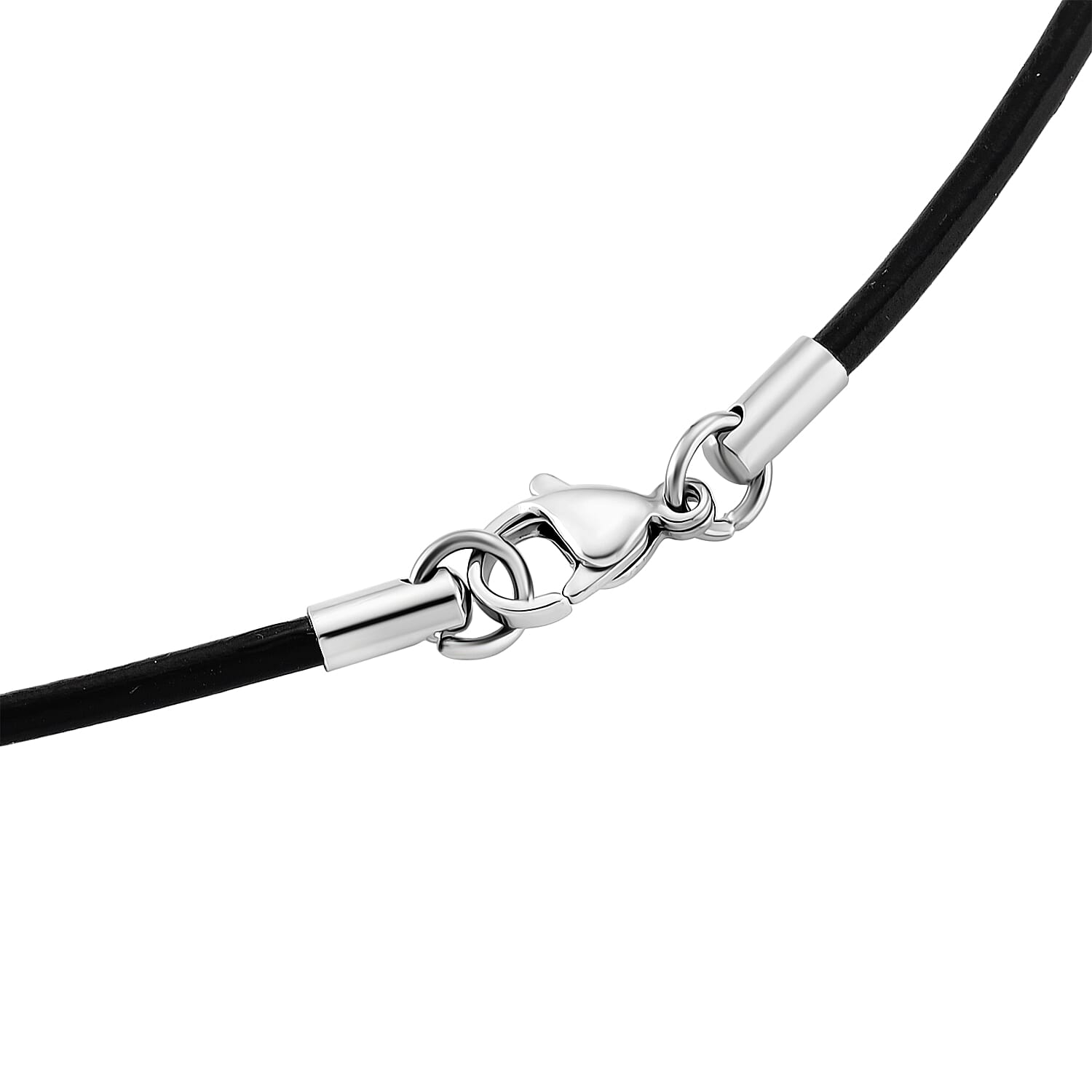 Natural Shungite Carved Horse Sterling Silver Pendant with Chain (Size - 20) 95.00 Ct. Symbolizing freedom, strength, and nobility