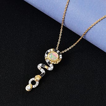 https://tjcuk.sirv.com/Products/44/5/4451992/Ethiopian-Opal-Moissanite-Black-Spinel-Pendant-with-Chain-Size-20-Ster_4451992_1.jpg?w=342&h=342