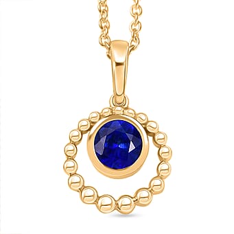 https://tjcuk.sirv.com/Products/44/5/4453466/Kyanite-Pendant-with-Chain-Size-20-in-18K-YG-Plating-Sterling-Silver-1_4453466.jpg?w=342&h=342