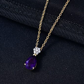 https://tjcuk.sirv.com/Products/44/5/4454503/African-Amethyst-White-Zircon-Pendant-with-Chain-Size-20-Mix-Metal-0-1_4454503_2.jpg?w=342&h=342