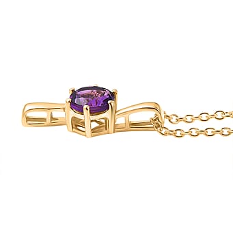 https://tjcuk.sirv.com/Products/44/5/4455141/African-Amethyst-Pendant-with-Chain-Size-20-Mix-Metal-1-150-Ct_4455141_3.jpg?w=342&h=342