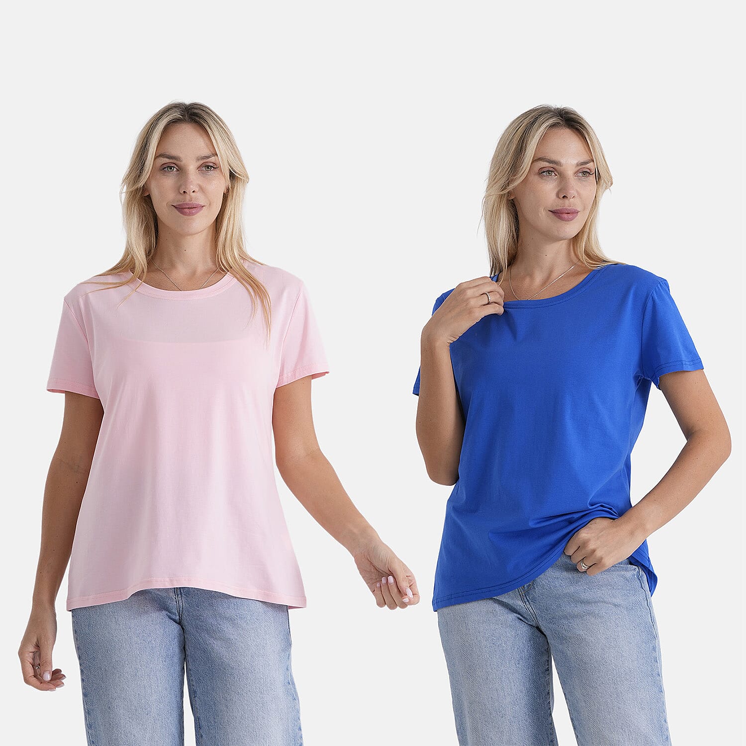 & Maisi set of 2 cotton short sleeved top