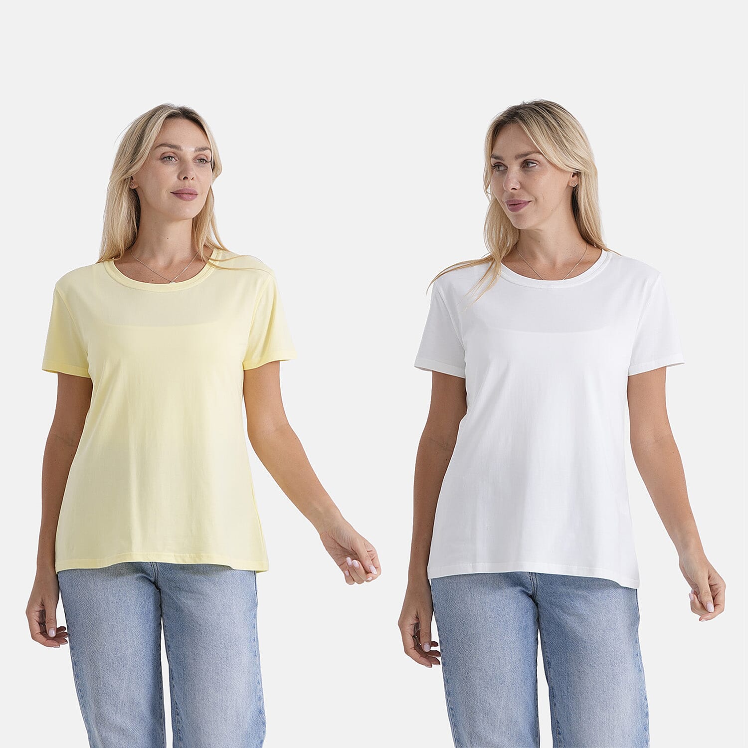 & Maisi set of 2 cotton short sleeved top
