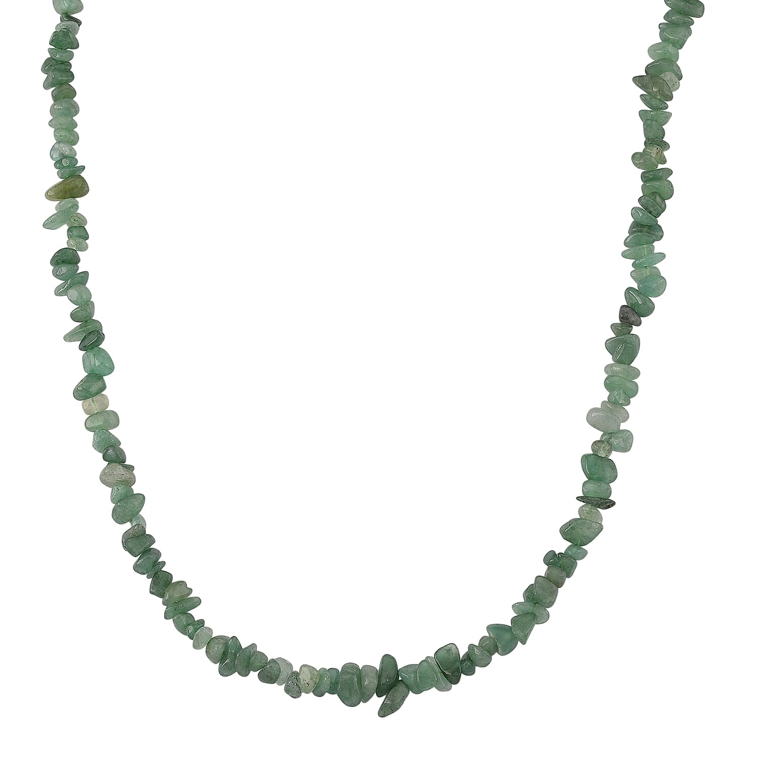 Set of 3 - Green Aventurine, Madagascar Rose Quartz & African Amethyst Chips Necklace (Size - 32) & 6 Pcs of Stretchable Bracelet (Size - 7) 1350.00 Ct.