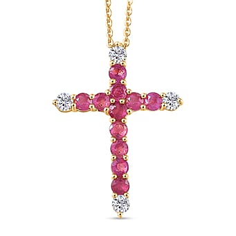 https://tjcuk.sirv.com/Products/44/5/4456959/D-Joy-Fissure-Filled-Ruby-White-Zircon-Cross-Pendant-with-Chain-Size-2_4456959.jpg?w=342&h=342