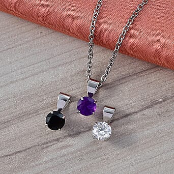 https://tjcuk.sirv.com/Products/44/5/4458129/Set-of-3-White-Topaz-Black-Spinel-African-Amethyst-Solitaire-Pendant-w_4458129_2.jpg?w=342&h=342