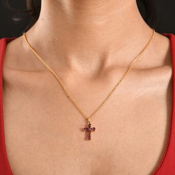https://tjcuk.sirv.com/Products/44/5/4458615/D-Joy-Rhodolite-Garnet-Pendant-with-Chain-Size-20-in-Yellow-Gold-Tone-_4458615_1.jpg?w=342&h=342