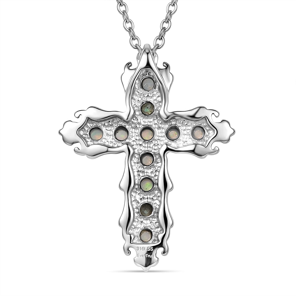 Ethiopian Opal Pendant with Chain (Size 20)