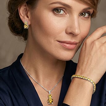 https://tjcuk.sirv.com/Products/44/6/4464077/3-Piece-Set-Yellow-Cubic-Zirconia-Bracelet-Earring-Pendant-with-Chain-_4464077_1.jpg?w=342&h=342