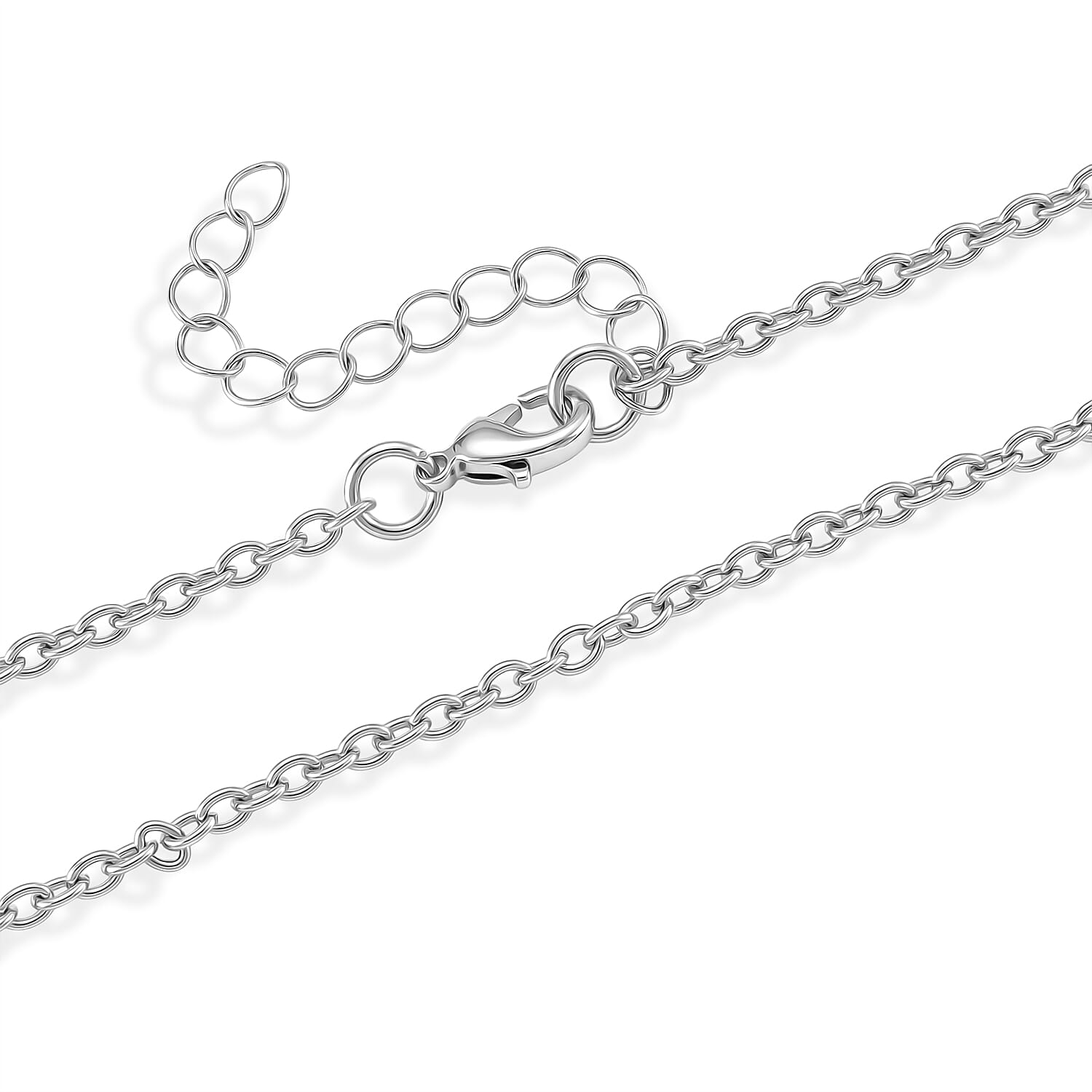 Abalone Shell Wing Pendant with Chain (Size 24-2 Ext) 5.00 Ct.