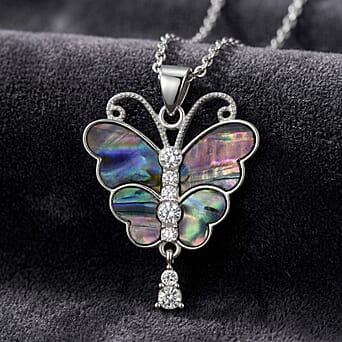 https://tjcuk.sirv.com/Products/44/6/4464086/Abalone-Shell-White-Cubic-Zirconia-Butterfly-Pendant-with-Chain-Size-2_4464086_2.jpg?w=342&h=342