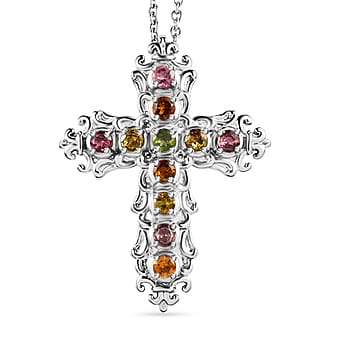 https://tjcuk.sirv.com/Products/44/6/4464520/EverTrue-Multi-Tourmaline-Cross-Pendant-with-Chain-Size-20-1-42-Ct_4464520.jpg?w=342&h=342