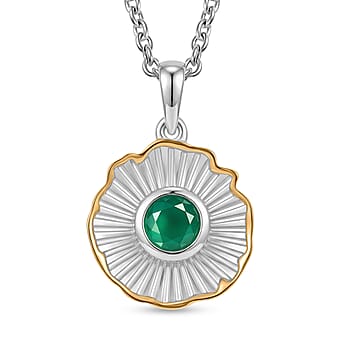 https://tjcuk.sirv.com/Products/44/6/4465841/EverTrue-Green-Onyx-Pendant-with-Chain-Size-20-in-Yellow-Pen-Plating-0_4465841.jpg?w=342&h=342