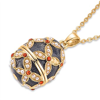 https://tjcuk.sirv.com/Products/44/6/4468176/Orange-Crystal-Enamled-White-Resin-Pearl-Floral-Egg-Pendant-with-Chain_4468176_3.jpg?w=342&h=342