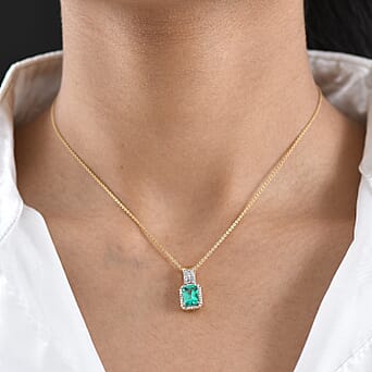 https://tjcuk.sirv.com/Products/44/7/4470165/Lab-Grown-Columbian-Emerald-Lab-Grown-Diamond-Pendant-with-Chain-Size-_4470165_1.jpg?w=342&h=342