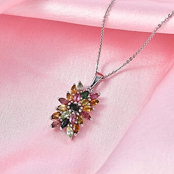 https://tjcuk.sirv.com/Products/44/7/4470238/Multi-Tourmaline-Pendant-with-Chain-Size-20-in-Rhodium-Overlay-Sterlin_4470238_2.jpg?w=342&h=342