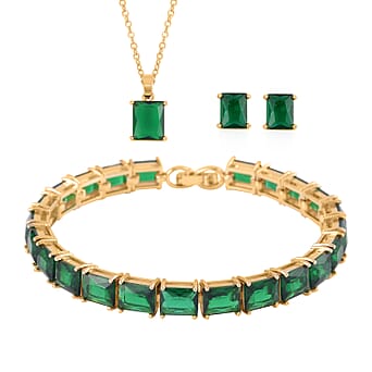 https://tjcuk.sirv.com/Products/44/7/4470359/Set-of-3-Green-Cubic-Zirconia-Bracelet-Size-7-Push-Back-Earring-Pendan_4470359.jpg?w=342&h=342