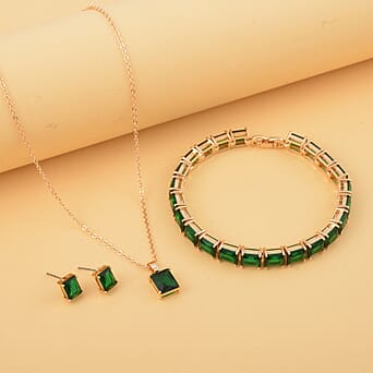 https://tjcuk.sirv.com/Products/44/7/4470359/Set-of-3-Green-Cubic-Zirconia-Bracelet-Size-7-Push-Back-Earring-Pendan_4470359_1.jpg?w=342&h=342