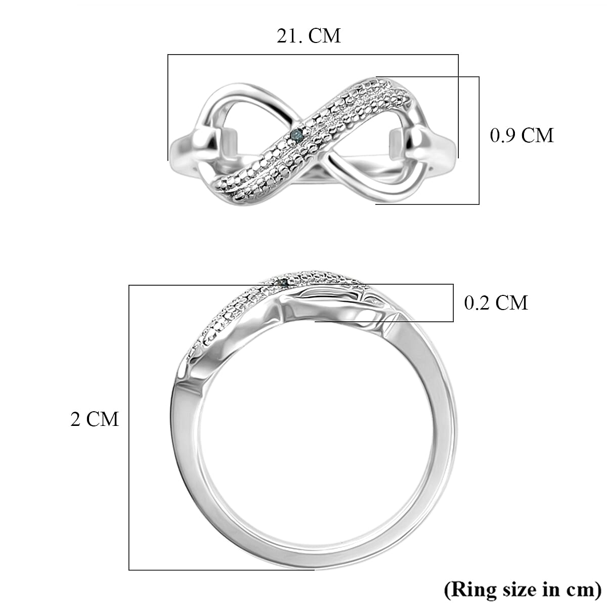 Set of 3 - EverTrue Multi Diamond Ring
