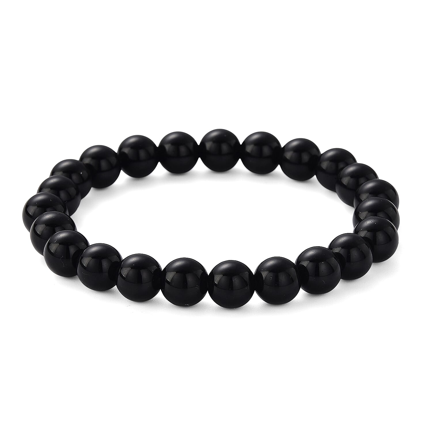 Set of 2 - Shungite Decor & Stretchable Bracelet (Size - 7) 1175.00 Ct.