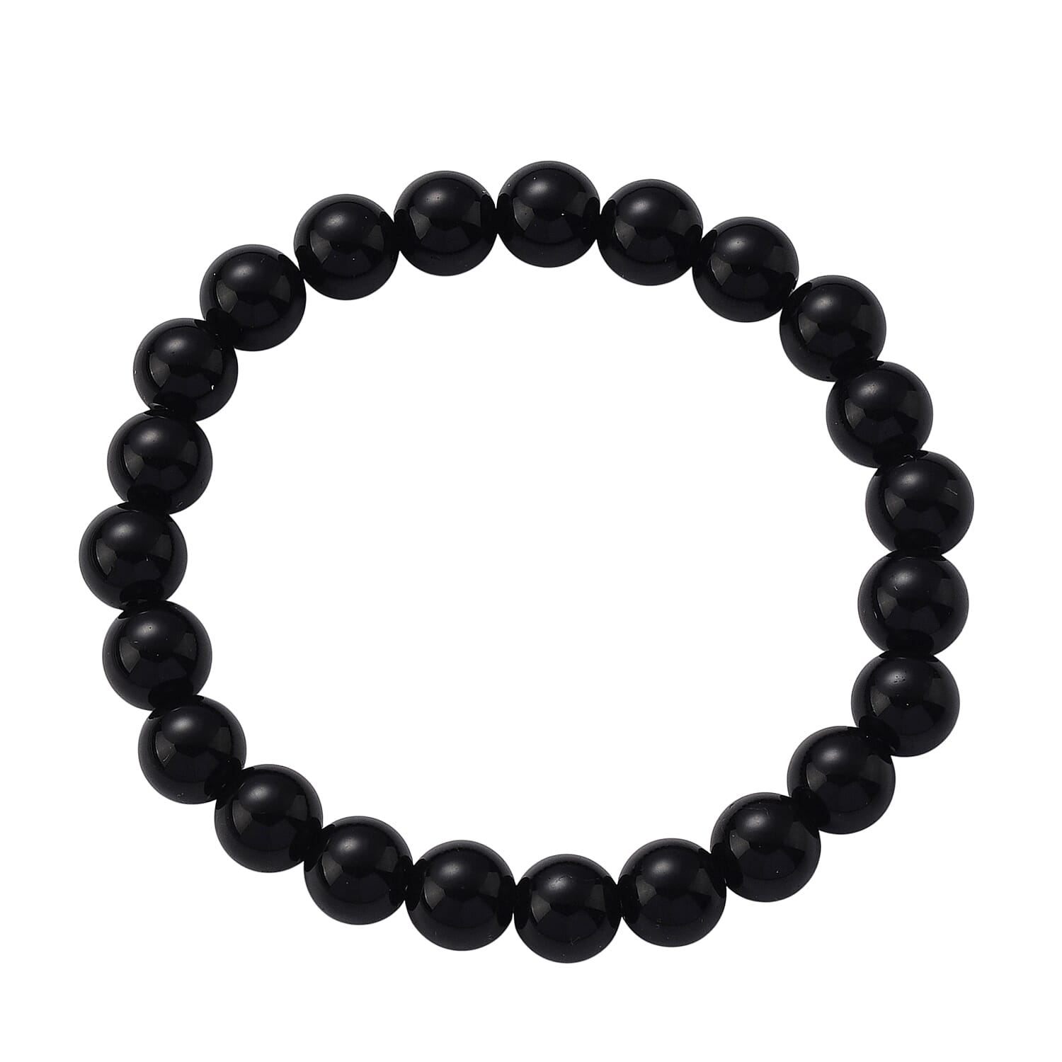 Set of 2 - Shungite Decor & Stretchable Bracelet (Size - 7) 1175.00 Ct.
