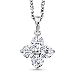 D'Joy - Moissanite Pendant with Chain (Size 20) in Yellow Gold Tone 1.80 Ct.