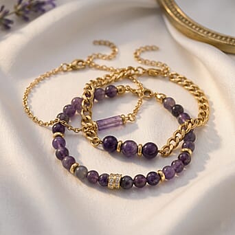 https://tjcuk.sirv.com/Products/44/7/4473415/Set-of-3-African-Amethyst-Beads-Adjustable-Bracelet-Size-7-2-Ext-in-Ye_4473415_2.jpg?w=342&h=342