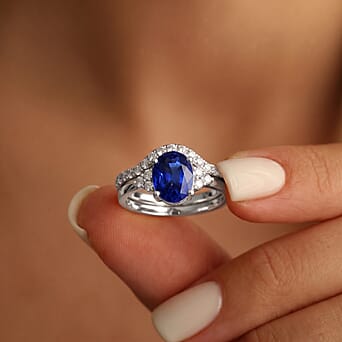 https://tjcuk.sirv.com/Products/44/7/4474887/D-joy-Set-of-2-Masoala-Sapphire-Moissanite-Ring-in-Rhodium-Overlay-Ste_4474887_3.jpg?w=342&h=342