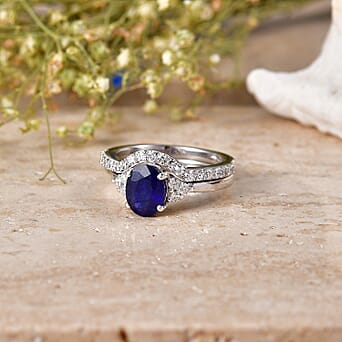 https://tjcuk.sirv.com/Products/44/7/4474895/Set-of-2-Luxuriant-Masoala-Sapphire-Moissanite-Ring-in-Rhodium-Overlay_4474895_2.jpg?w=342&h=342