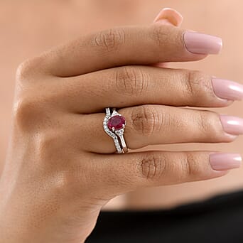 https://tjcuk.sirv.com/Products/44/7/4474909/Set-of-2-Luxuriant-African-Ruby-Lab-Grown-Diamond-SI-G-H-Ring-in-Rhodi_4474909_1.jpg?w=342&h=342
