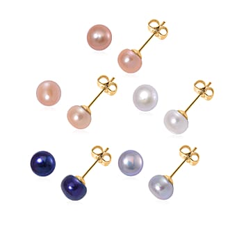 https://tjcuk.sirv.com/Products/44/7/4476881/Set-of-5-Multi-Color-Fresh-Water-Pearl-Earring-Pure-White-Stainless-St_4476881.jpg?w=342&h=342