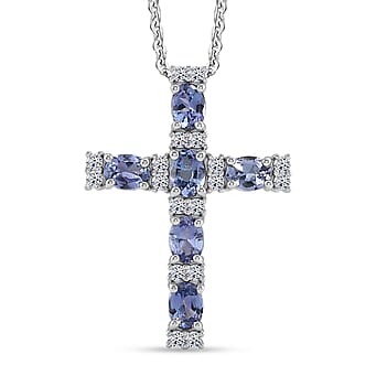 https://tjcuk.sirv.com/Products/44/7/4476895/Tanzanite-Lab-Grown-Diamond-Pendant-with-Chain-Size-20-in-Rhodium-Over_4476895.jpg?w=342&h=342