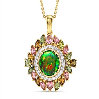 https://tjcuk.sirv.com/Products/44/7/4477315/D-Joy-Ammolite-Multi-Tourmaline-White-Zircon-Pendant-with-Chain-Size-2_4477315.jpg?w=342&h=342