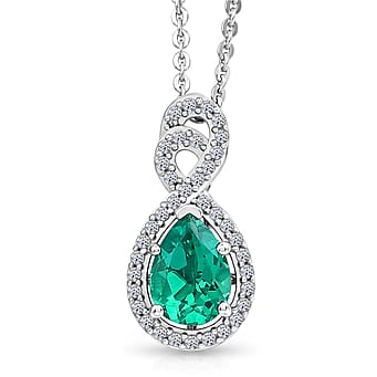 https://tjcuk.sirv.com/Products/44/7/4477370/Luxuriant-Lab-Grown-Columbian-Emerald-White-Zircon-Pendant-with-Chain-_4477370.jpg?w=342&h=342