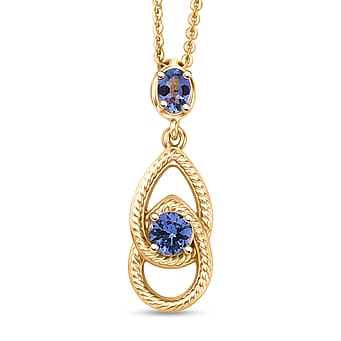 https://tjcuk.sirv.com/Products/44/7/4477576/Tanzanite-Pendant-with-Chain-Size-20-in-18K-YG-Plating-Sterling-Silver_4477576.jpg?w=342&h=342