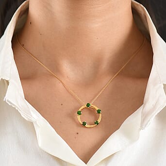 https://tjcuk.sirv.com/Products/44/7/4478680/D-Joy-Natural-Chrome-Diopside-5-Stone-Circle-Pendant-with-Chain-Size-2_4478680_1.jpg?w=342&h=342