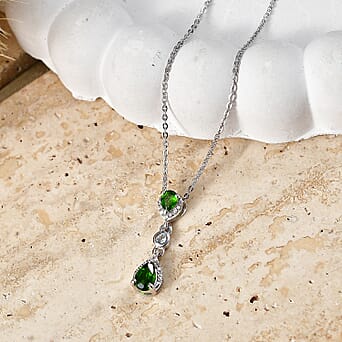 https://tjcuk.sirv.com/Products/44/7/4478681/D-Joy-Natural-Chrome-Diopside-White-Zircon-Drop-Pendant-with-Chain-Siz_4478681_2.jpg?w=342&h=342