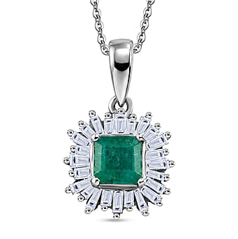 https://tjcuk.sirv.com/Products/44/8/4480376/Luxuriant-AAA-Zambian-Emerald-Lab-Grown-Diamond-SI-G-H-Pendant-with-Ch_4480376.jpg?w=342&h=342