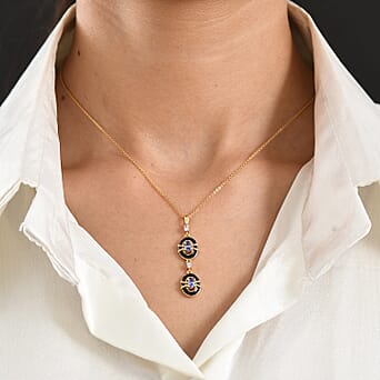 https://tjcuk.sirv.com/Products/44/8/4481402/Tanzanite-White-Zircon-Pendant-with-Chain-Size-20-in-18K-YG-Vermeil-St_4481402_1.jpg?w=342&h=342