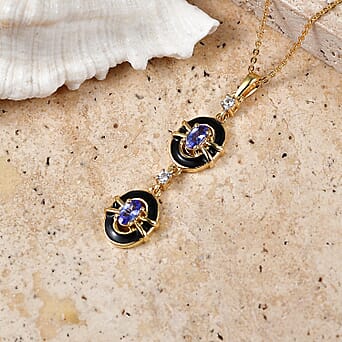 https://tjcuk.sirv.com/Products/44/8/4481402/Tanzanite-White-Zircon-Pendant-with-Chain-Size-20-in-18K-YG-Vermeil-St_4481402_2.jpg?w=342&h=342