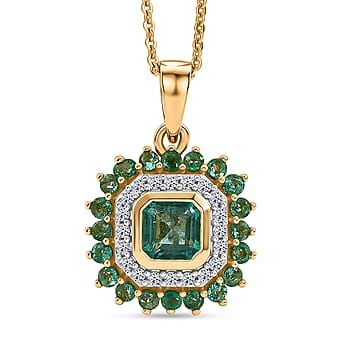 https://tjcuk.sirv.com/Products/44/8/4481797/Luxuriant-AAA-Zambian-Emerald-Lab-Grown-Diamond-SI-G-H-Pendant-with-Ch_4481797.jpg?w=342&h=342