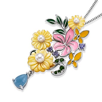 https://tjcuk.sirv.com/Products/44/8/4483357/Jardin-Collection-Yellow-Mother-Of-Pearl-Multi-Gemstone-Floral-Pendant_4483357_3.jpg?w=342&h=342