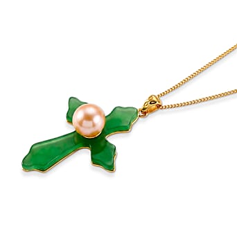 https://tjcuk.sirv.com/Products/44/8/4483389/D-Joy-Peach-Edison-Pearl-Dyed-Green-Jade-Cross-Pendant-with-Chain-Size_4483389_3.jpg?w=342&h=342