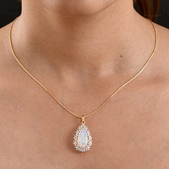 https://tjcuk.sirv.com/Products/44/8/4484569/Ethiopian-Opal-Moissanite-Pendant-with-Chain-Size-20-in-18K-YG-Vermeil_4484569_1.jpg?w=342&h=342