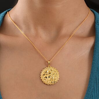 https://tjcuk.sirv.com/Products/44/8/4485378/Pendant-with-Chain-Size-20-in-18K-YG-Plating-Stainless-Steel_4485378_1.jpg?w=342&h=342