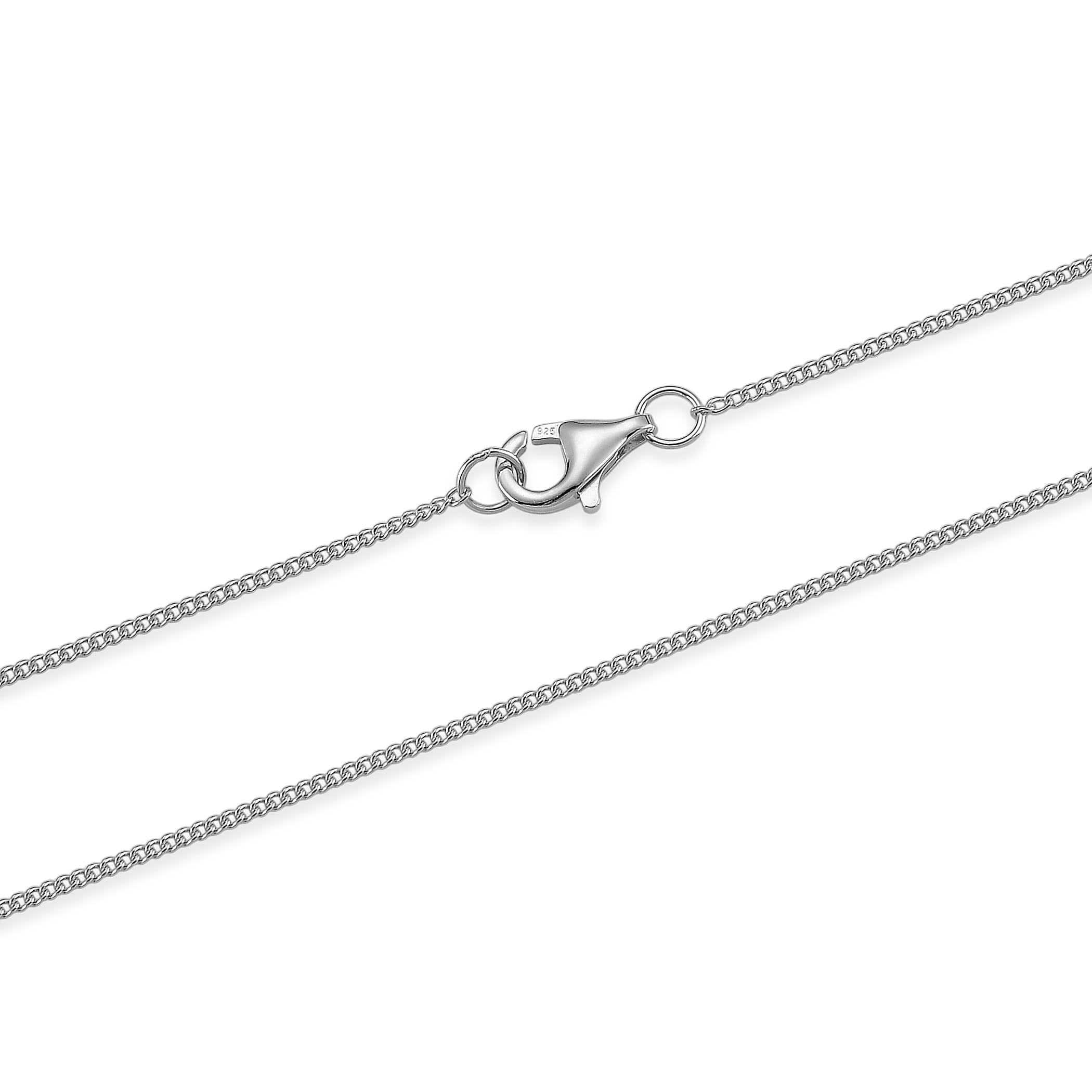 GRA Certified Moissanite Circle Cluster Pendant with Chain (Size 18) in Rhodium Overlay Sterling Silver 1.10 Ct.
