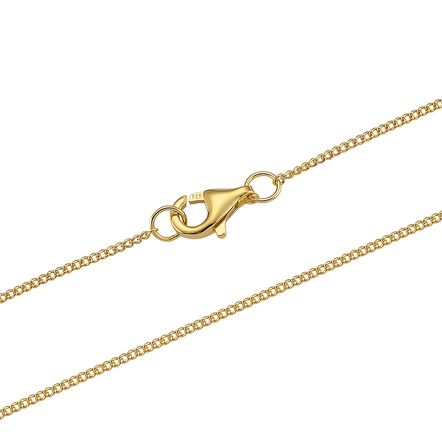 GRA Certified (D-VVS1) Moissanite Sunburst Pendant with Chain (Size 18) in Yellow Gold Plated Sterling Silver 1.20 Ct.