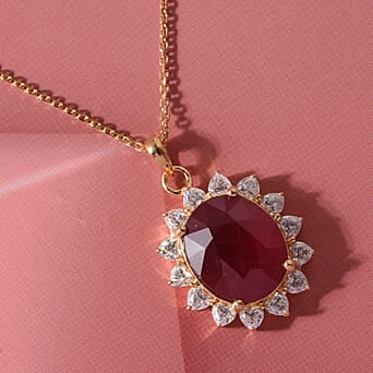 https://tjcuk.sirv.com/Products/44/8/4488780/Fissure-Filled-Ruby-Moissanite-Halo-Pendant-with-Chain-Size-20-in-18K-_4488780_1.jpg?w=342&h=342